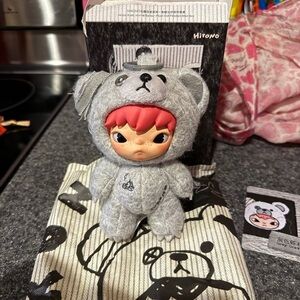 Hirono Road journal-  Bear Costume Figure with Red Hair